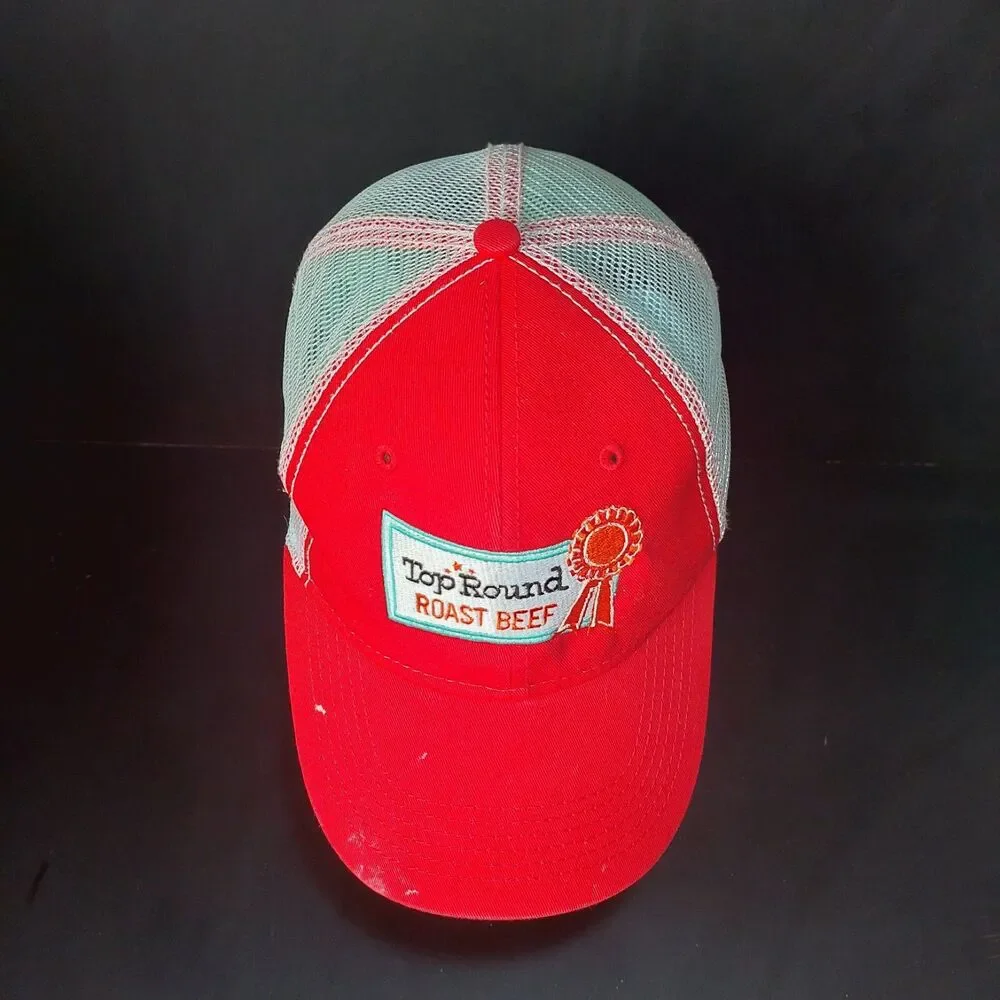 Top Brand Roast Beef Mesh Trucker Style Hook N Loop Hat